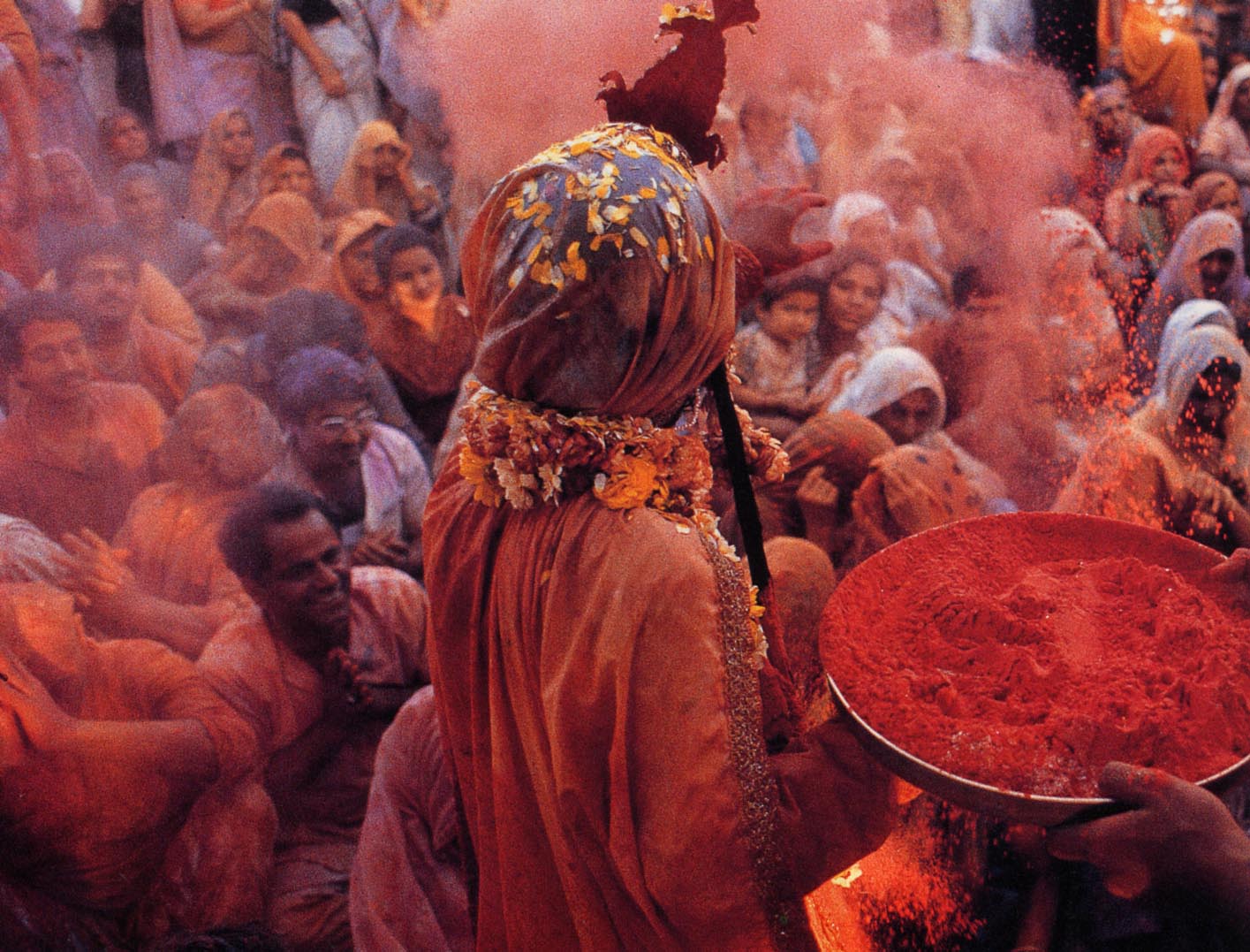 scattering of gulal